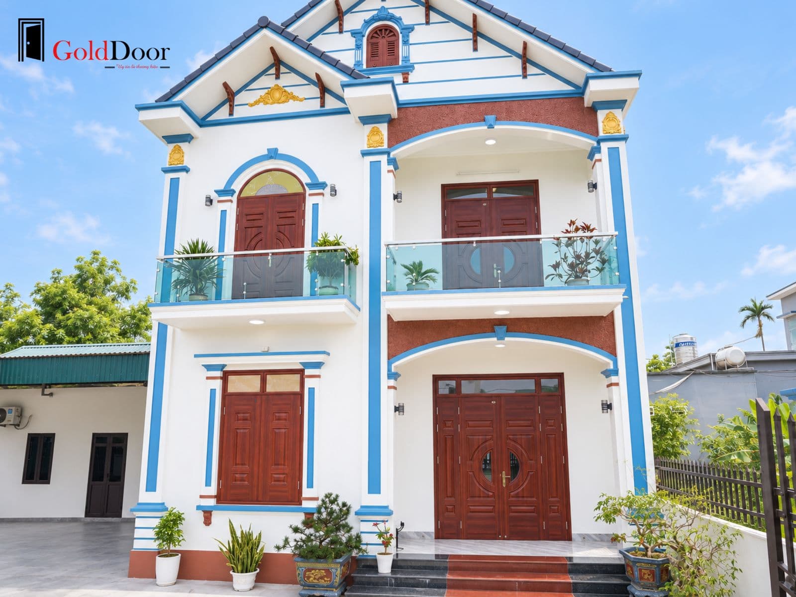 Công trình GoldDoor thực tế
